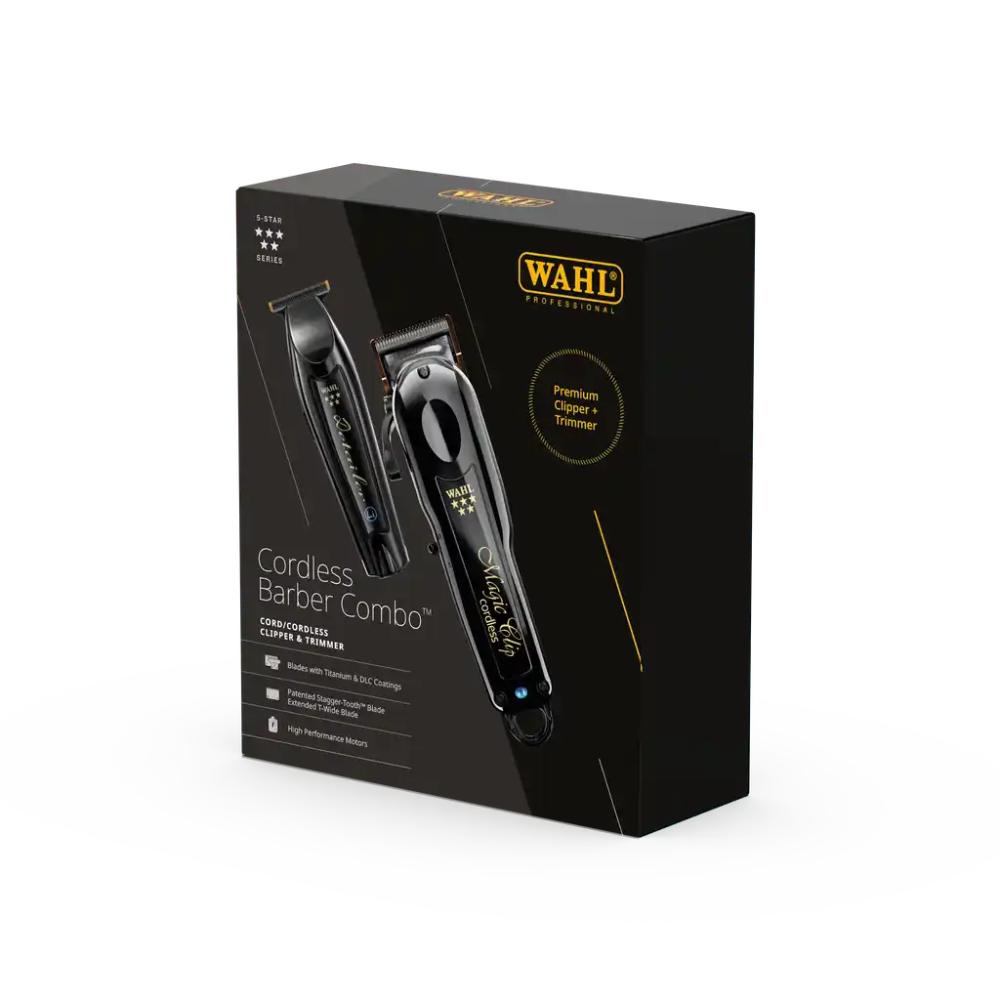 Wahl Cordless Barber Combo Clipper and Trimmer Kit