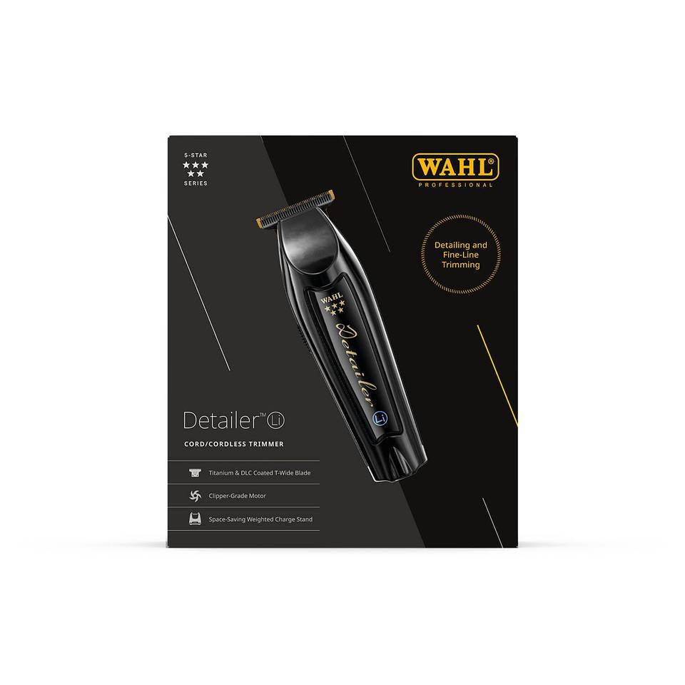 Wahl Black Cordless Detailer Li Trimmer
