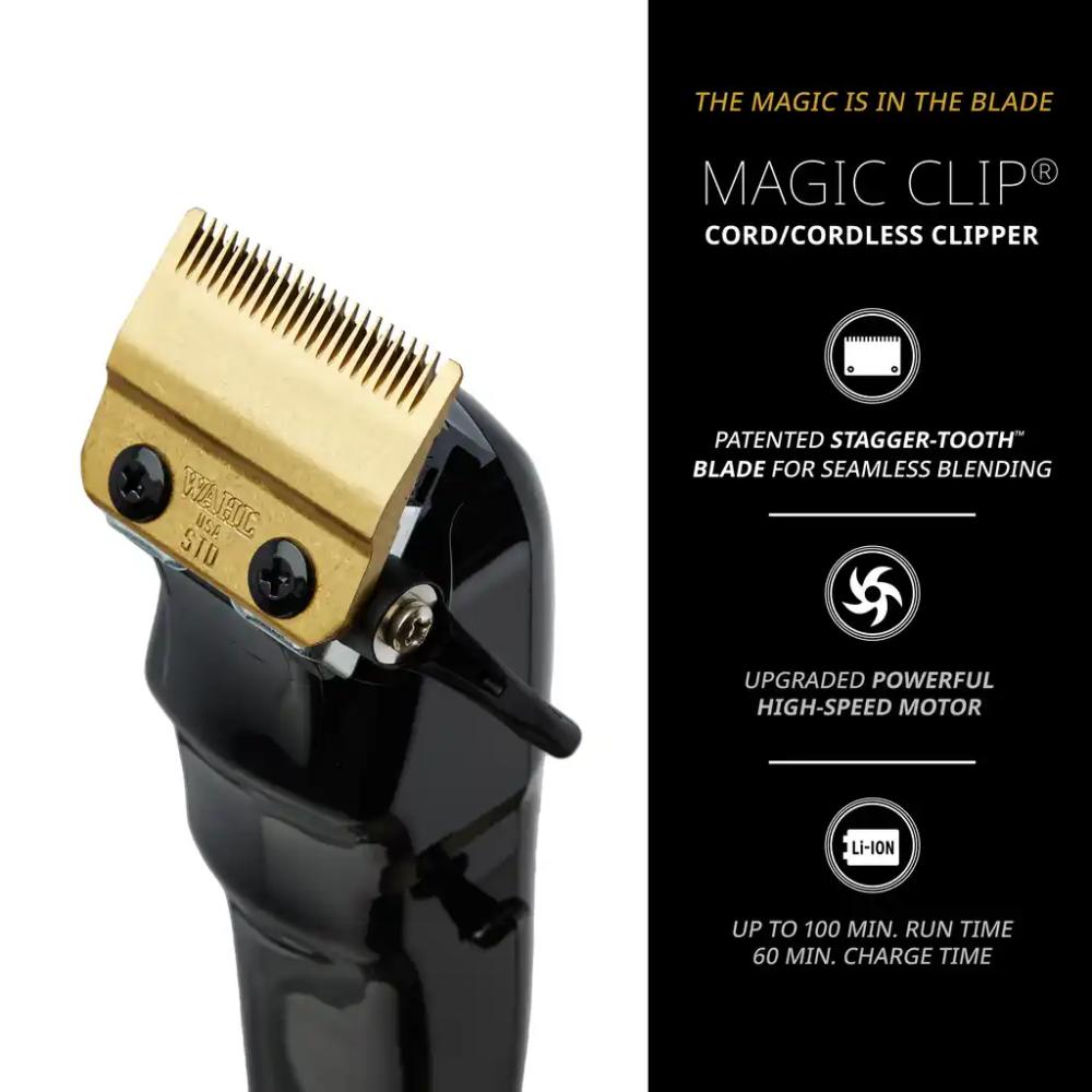 Wahl Black Cordless Magic Clip Clipper