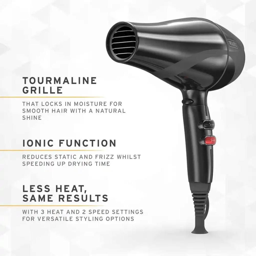Wahl Pro Keratin Hairdryer Black