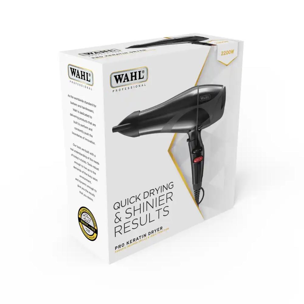Wahl Pro Keratin Hairdryer Black