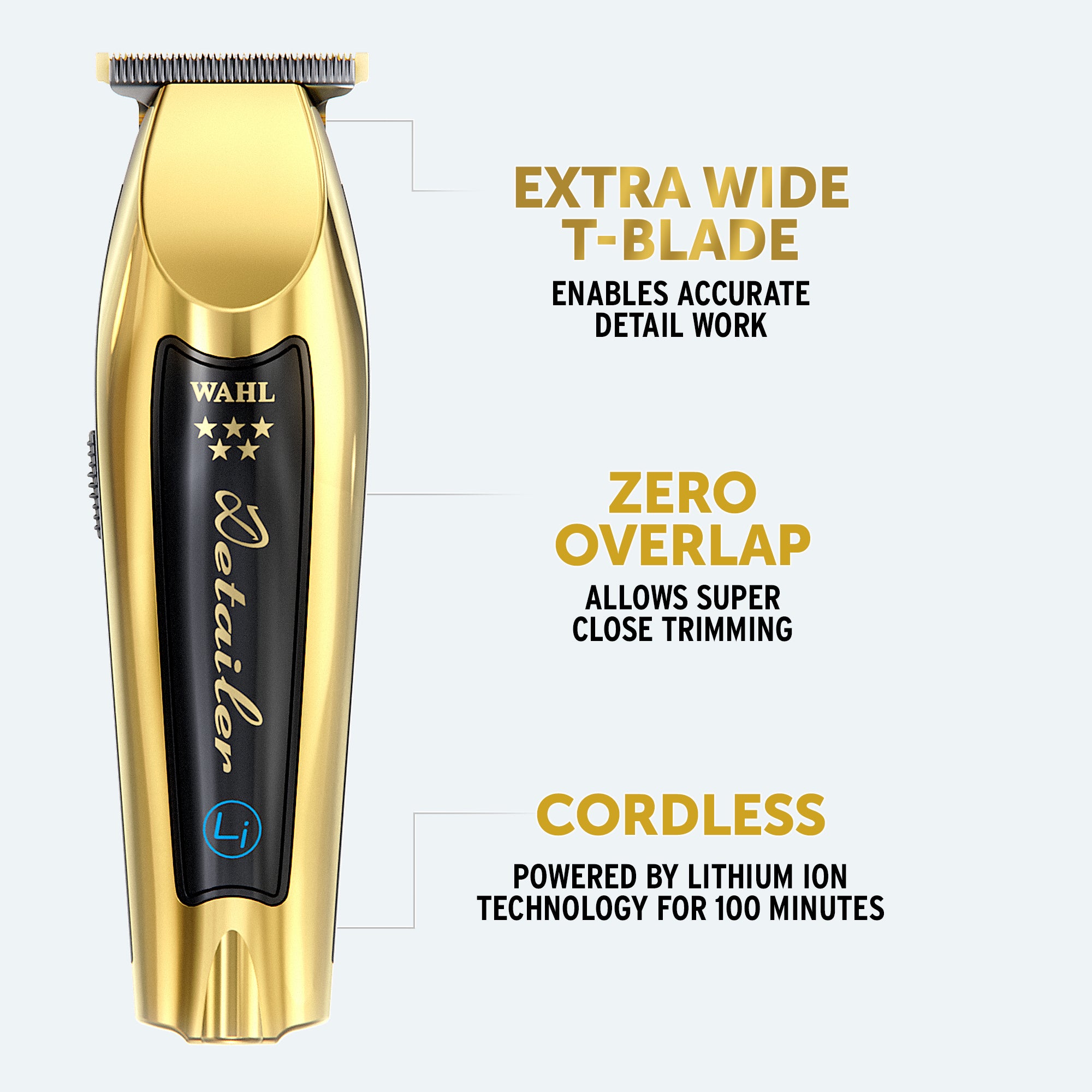 Wahl Gold Cordless Detailer Li Trimmer