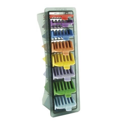 Wahl 1-8 Coloured Attachment Comb Set