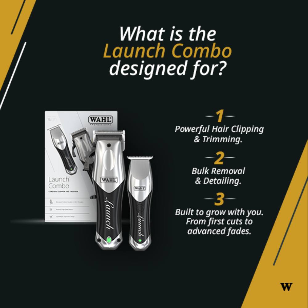 Wahl Launch Combo Cordless Clipper and Trimmer