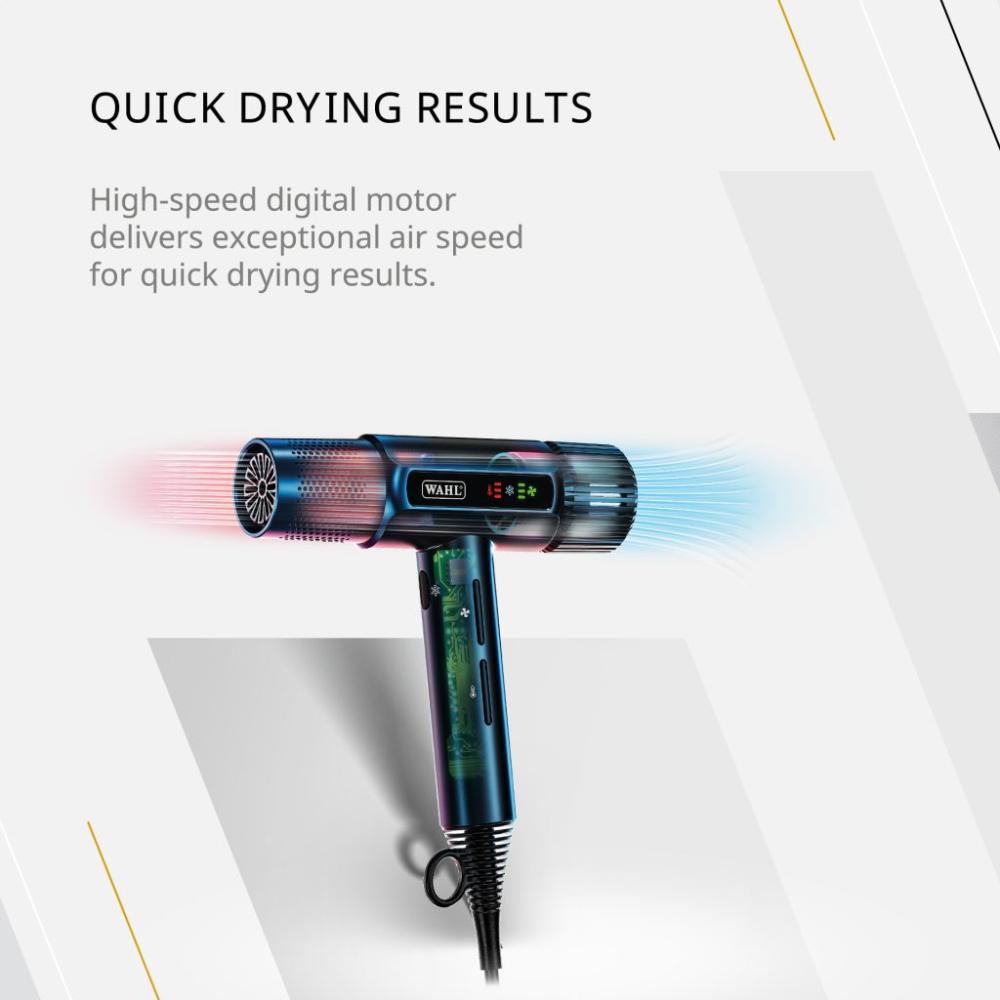 Wahl Vanquish Hair Dryer Midnight Blue
