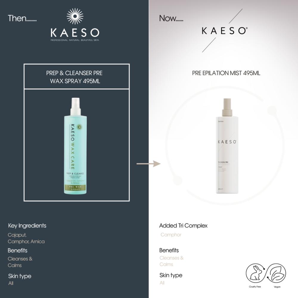 Kaeso Pre Epilation Mist 495ml