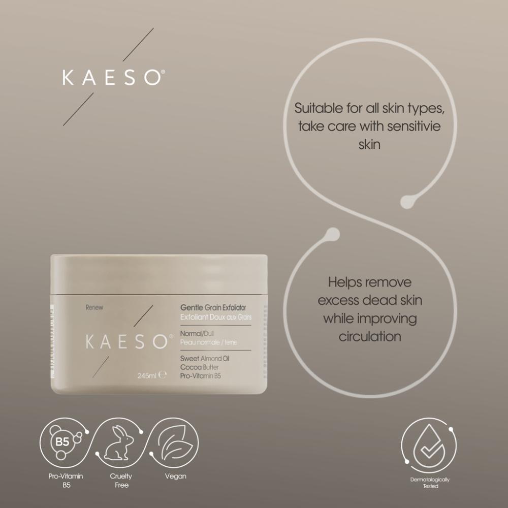 Kaeso Gentle Grain Exfoliator 245ml