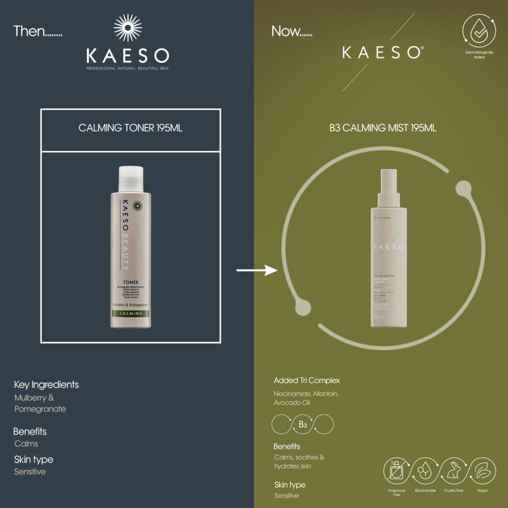 Kaeso B3 Calming Toner Mist 195ml