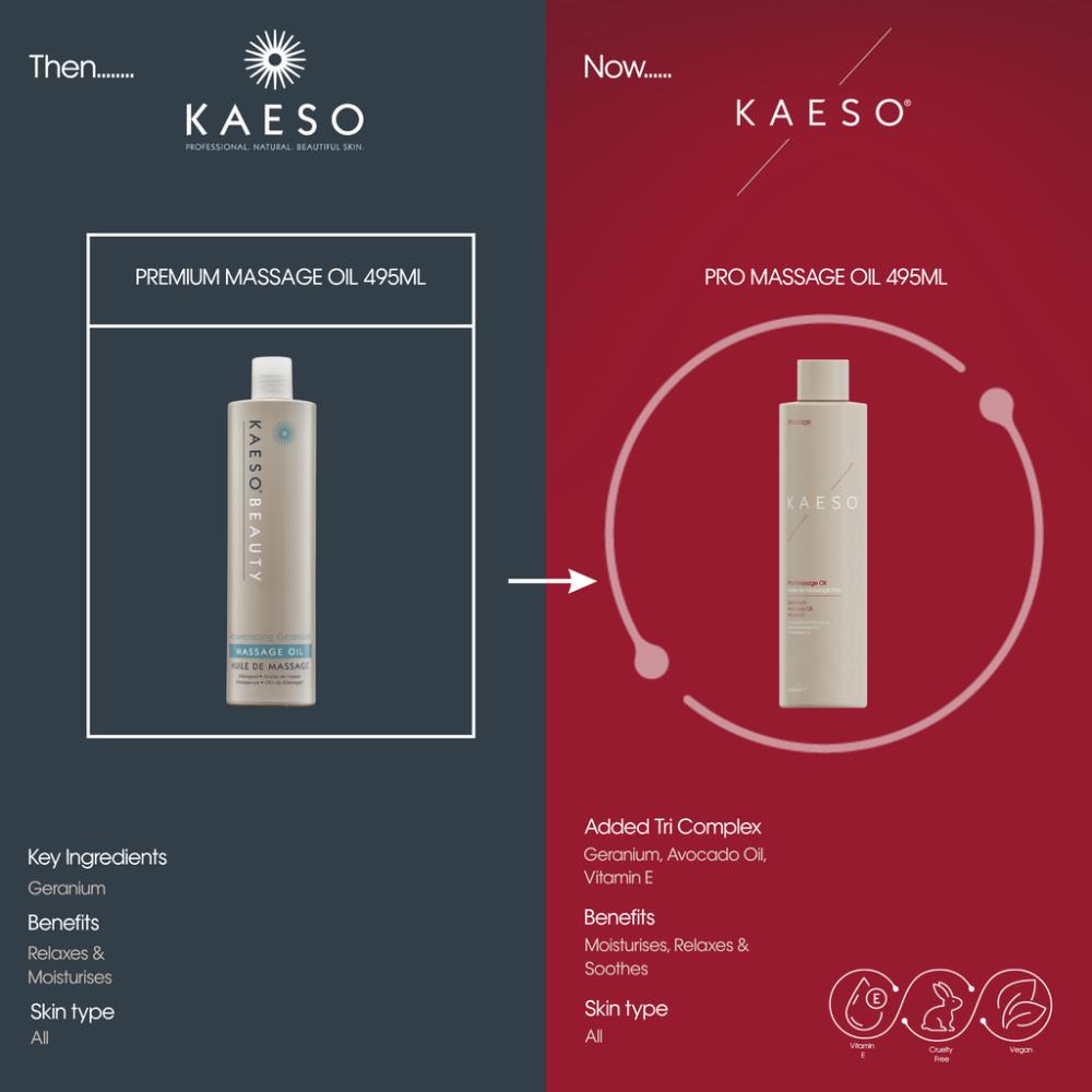 Kaeso Pro Massage Oil 495ml
