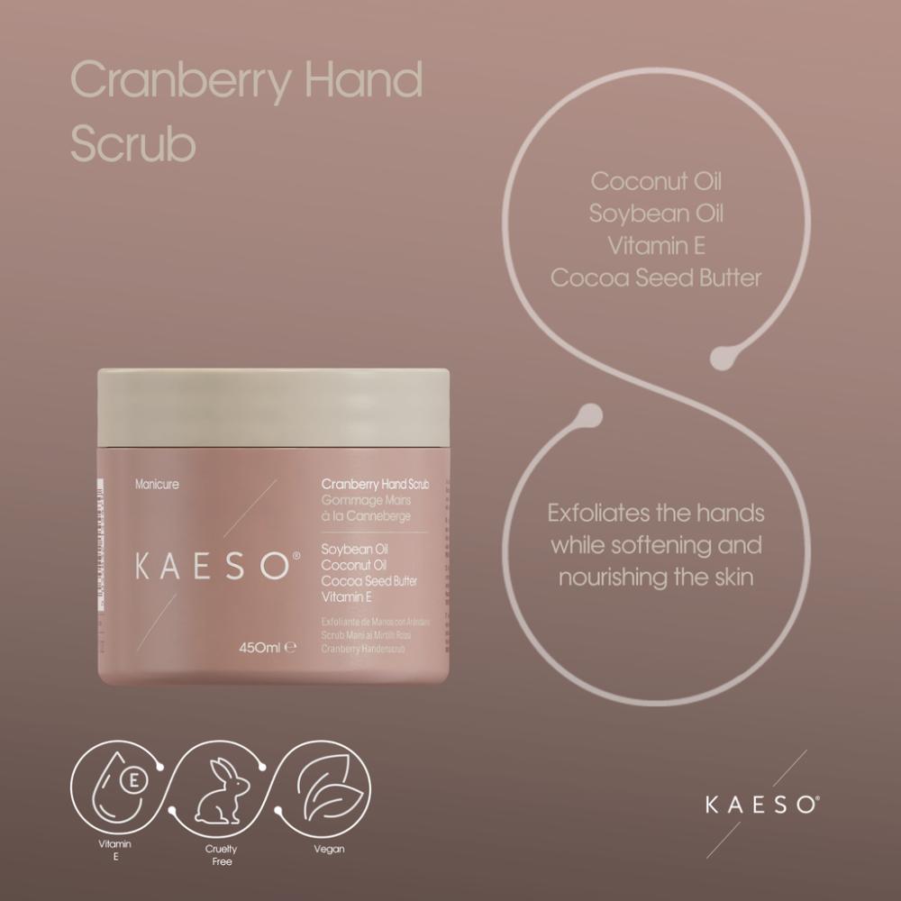 Kaeso Cranberry Hand Scrub 450ml