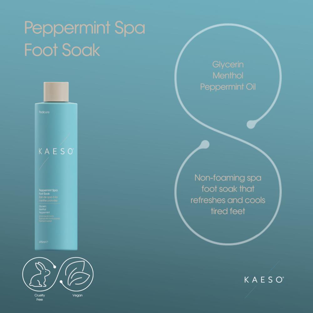 Kaeso Peppermint Spa Foot Soak 495ml