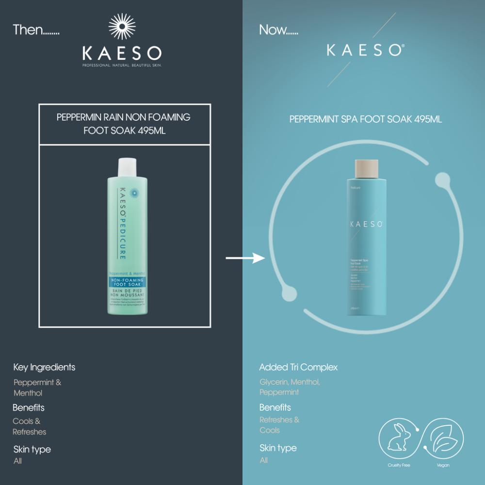 Kaeso Peppermint Spa Foot Soak 495ml