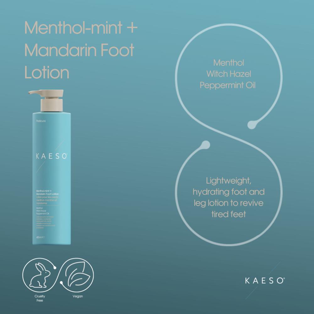 Kaeso Menthol-Mint & Mandarin Foot Lotion 485ml