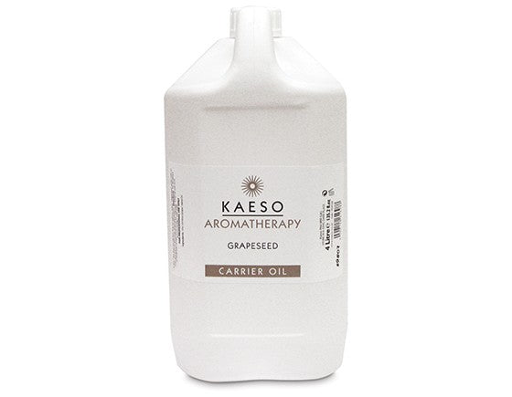 Kaeso Aromatherapy Carrier Oil Grapeseed Oil 4 Litre