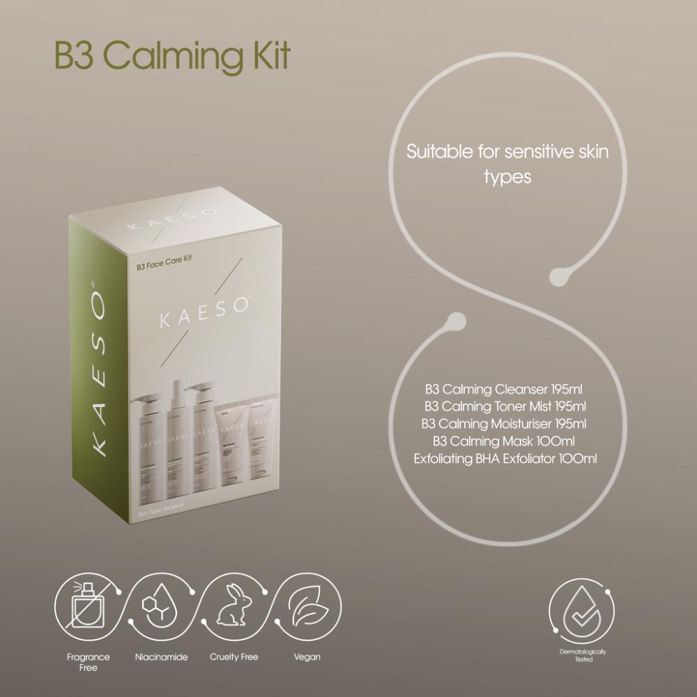 Kaeso B3 Calming Facial Kit