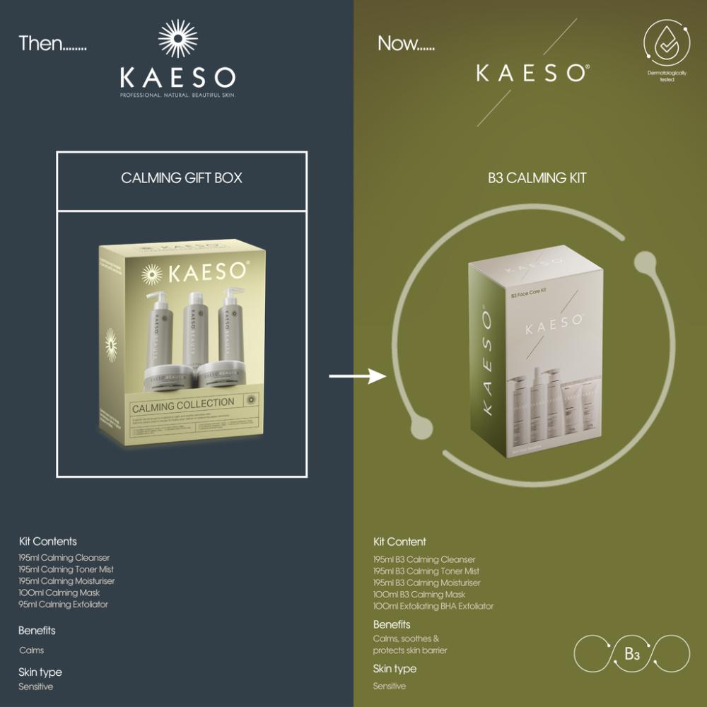 Kaeso B3 Calming Facial Kit