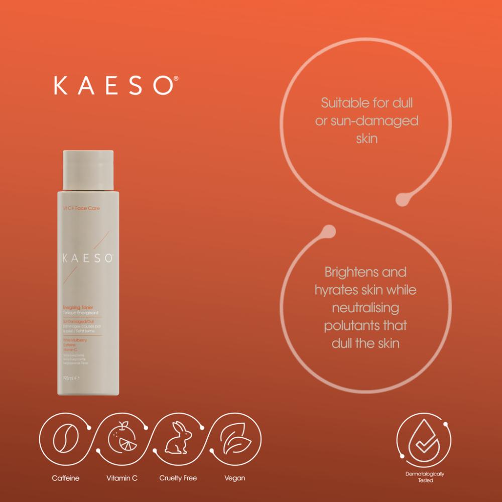Kaeso Vitamin C+ Energising Toner 195ml