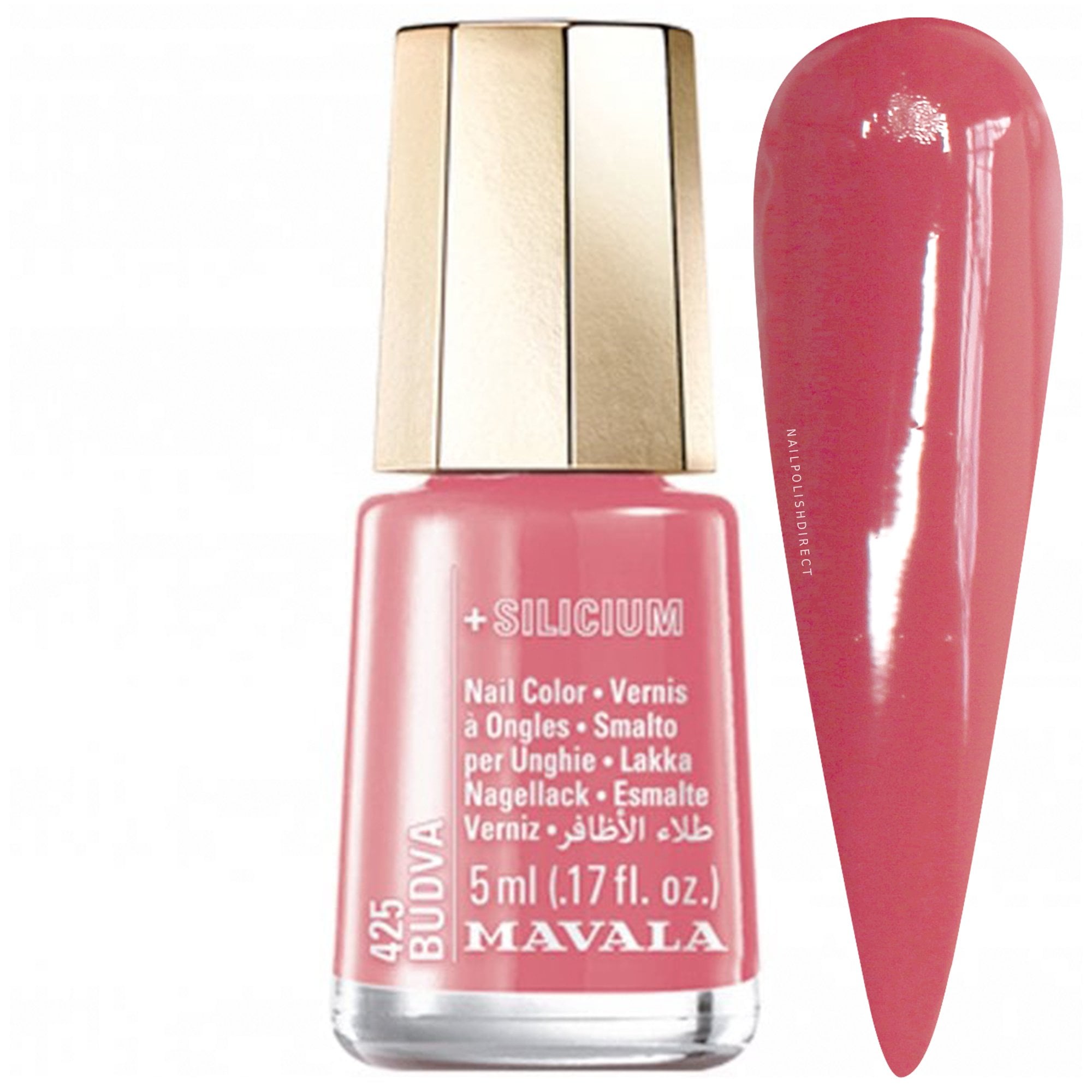 Mavala Mini Nail Polish Color Delight Collection Budva 5ml