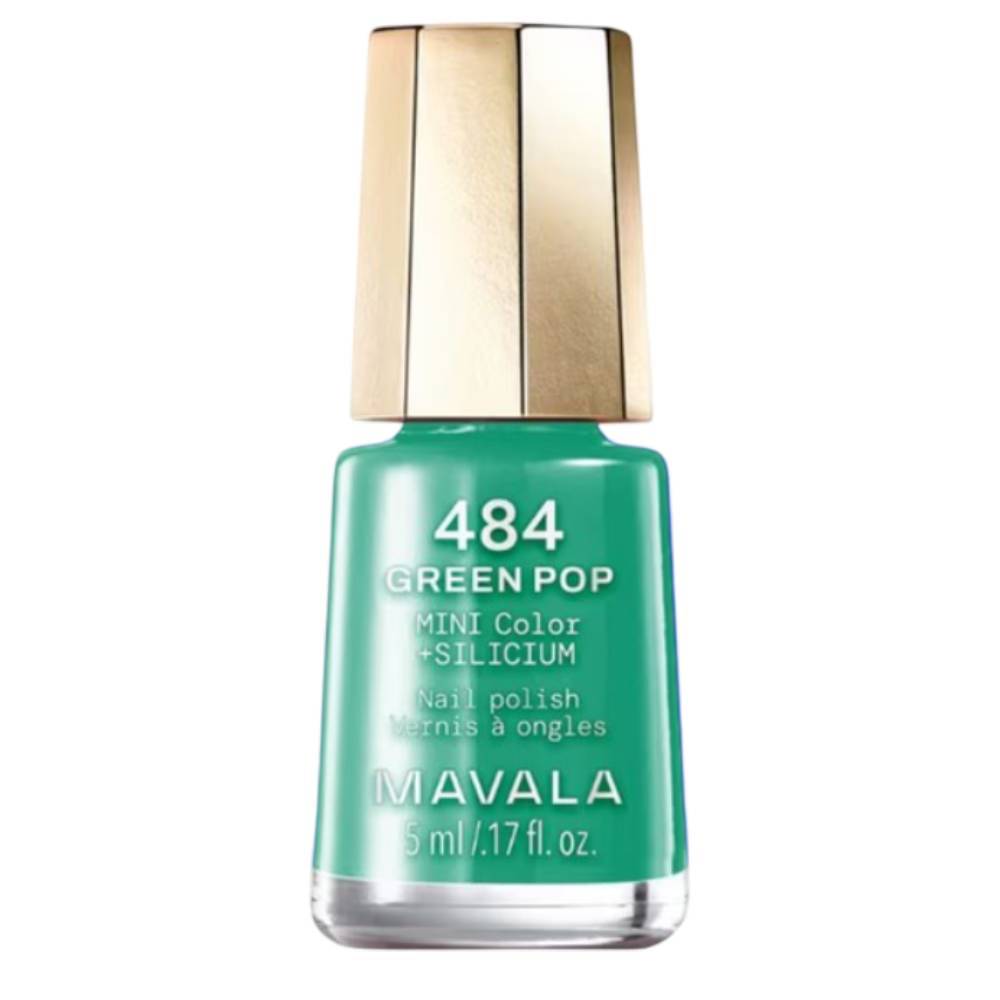 Mavala Mini Nail Polish Color Green Pop 5ml