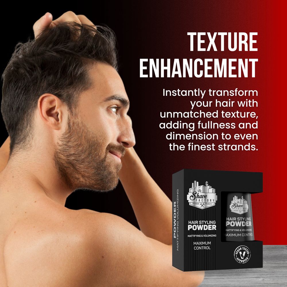 The Shave Factory Hair Styling Powder Maximum Control 21g