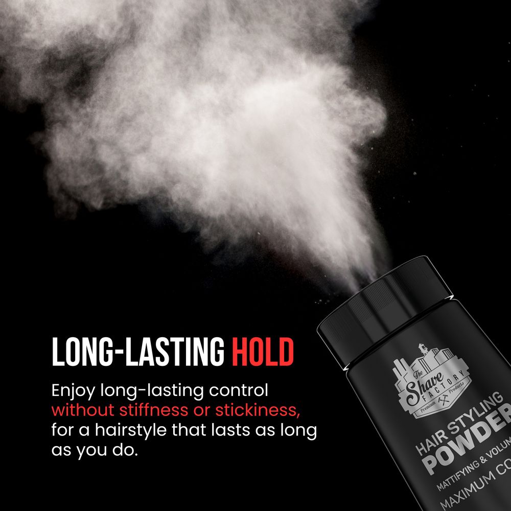 The Shave Factory Hair Styling Powder Maximum Control 21g