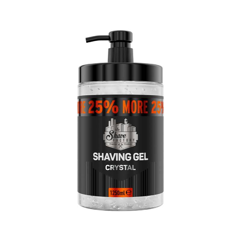 The Shave Factory Shaving Gel Crystal 1250ml