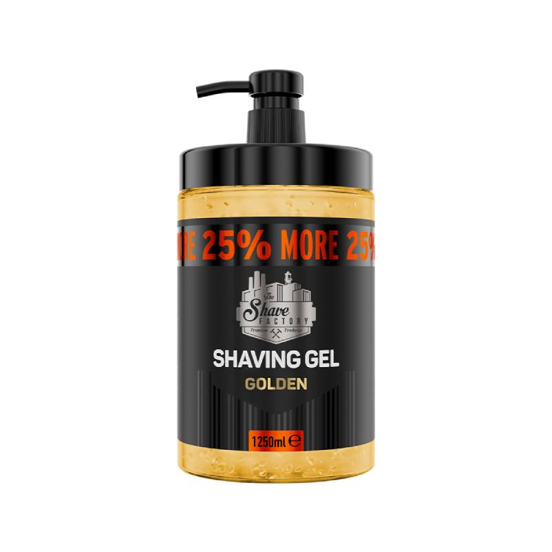 The Shave Factory Shaving Gel Golden 1250ml