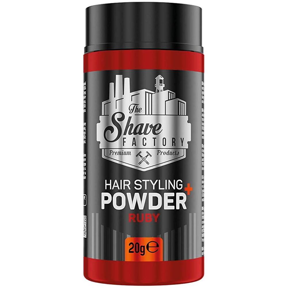 The Shave Factory Hair Styling Powder Strong Hold Ruby 20g