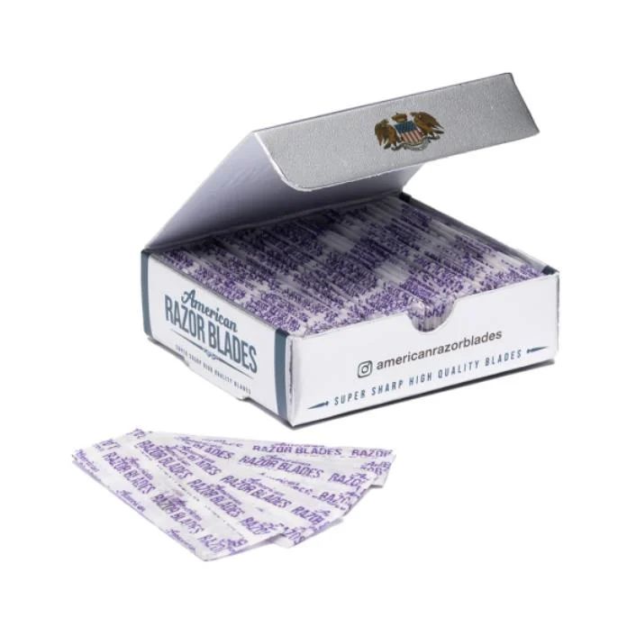 American Single Edge Razor Blades (100)