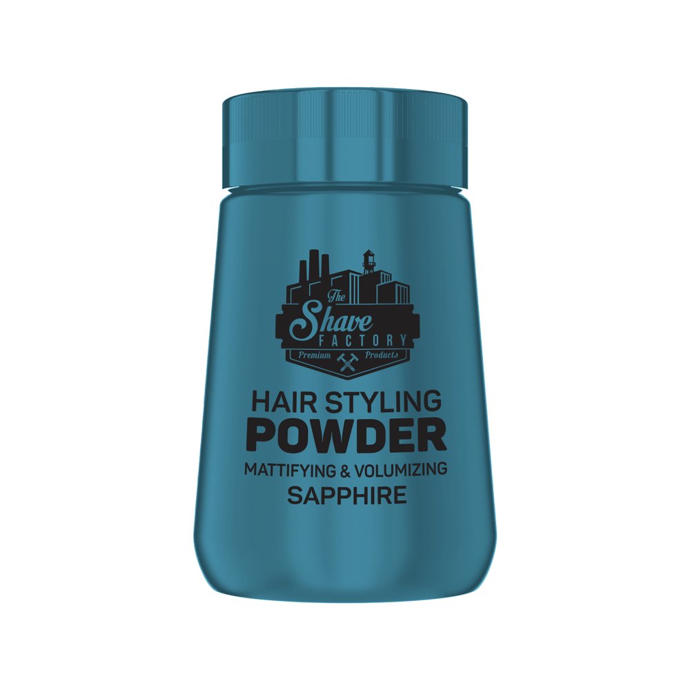 The Shave Factory Hair Styling Powder Mattifying & Volumising Sapphire 20g