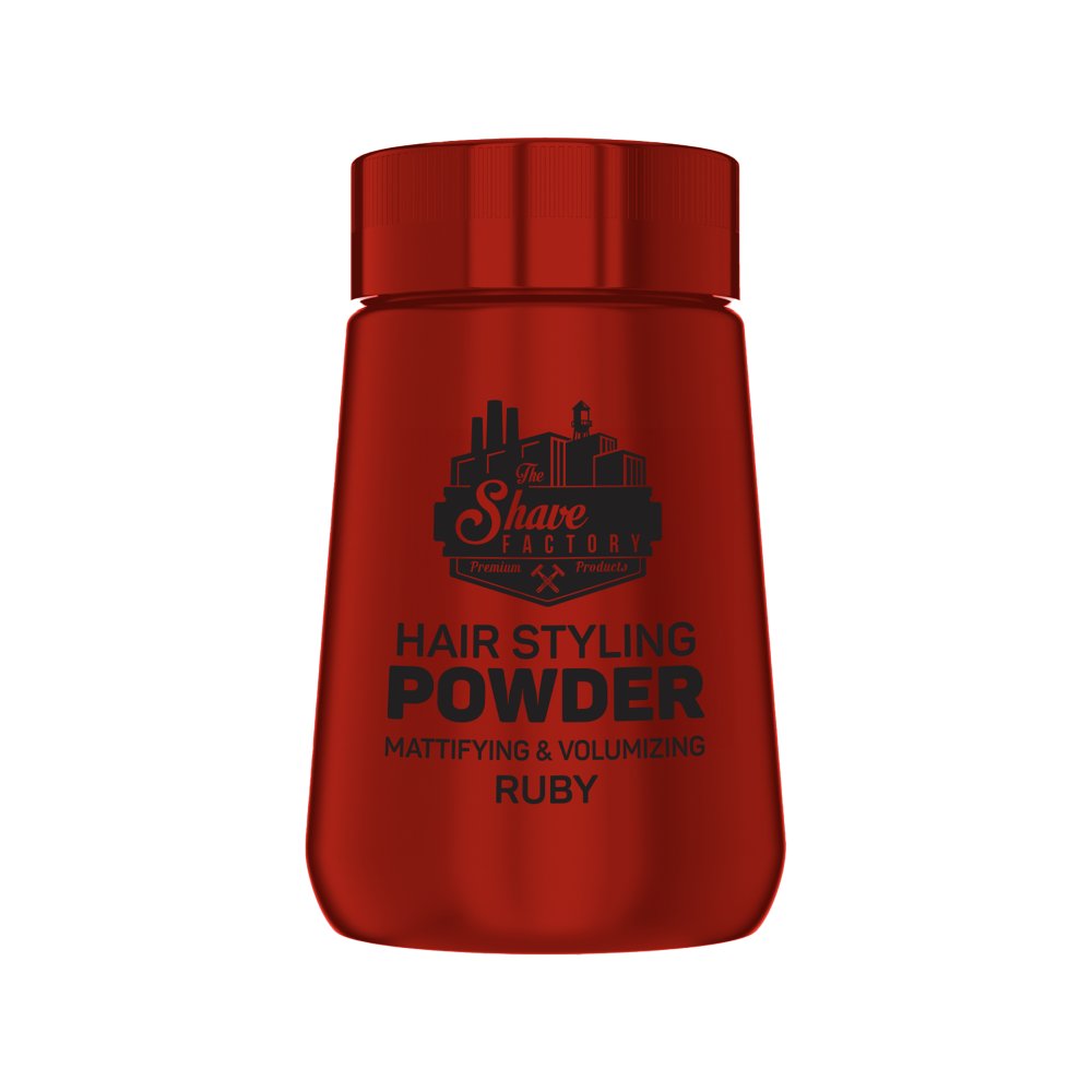 The Shave Factory Hair Styling Powder Mattifying & Volumising Ruby 20g