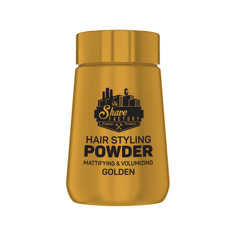 The Shave Factory Hair Styling Powder Mattifying & Volumising Golden 20g