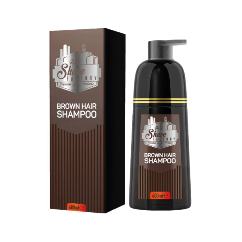 The Shave Factory Brown Hair Shampoo 400ml