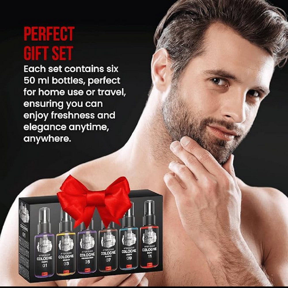 The Shave Factory After Shave Cologne Gift Set 01 6x50ml