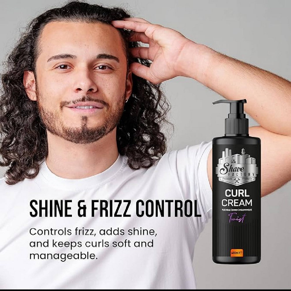 The Shave Factory Curl Cream Twist 200ml