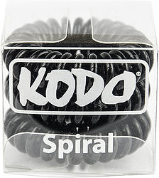 Kodo Spiral Hair Bobble Black (3)