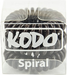 Kodo Spiral Hair Bobble Brown (3)
