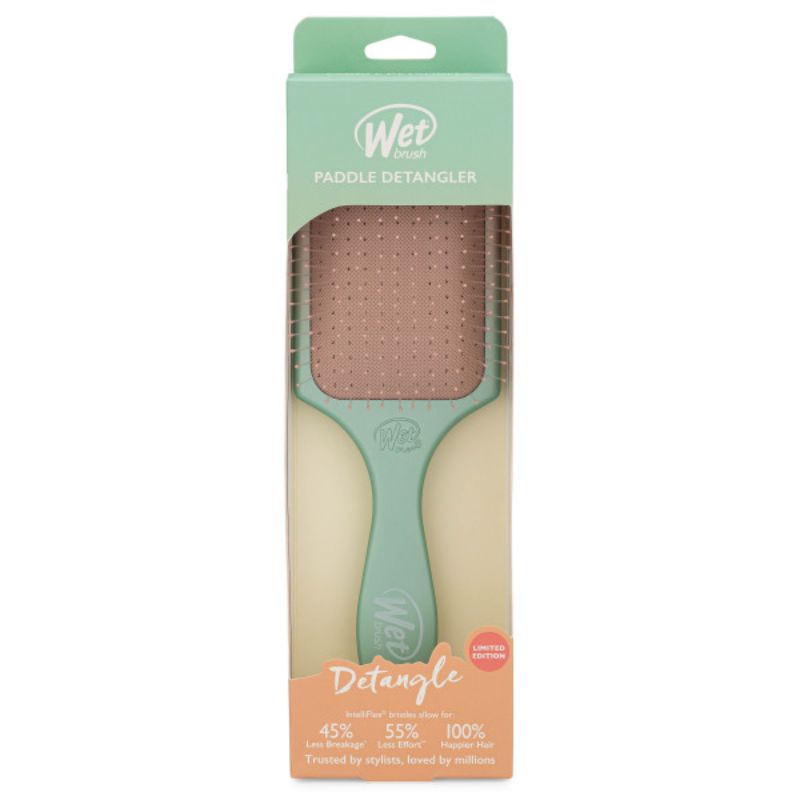 WetBrush Paddle Detangler Feel Good Ombre Seafoam