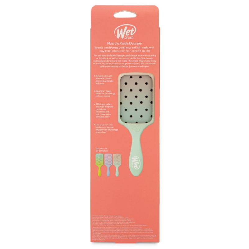WetBrush Paddle Detangler Feel Good Ombre Seafoam