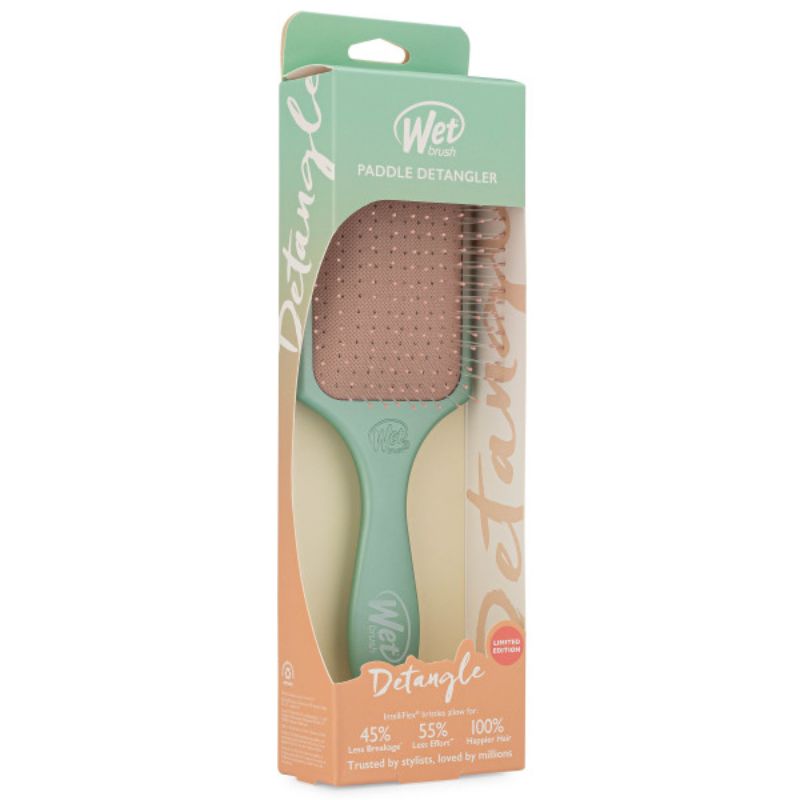 WetBrush Paddle Detangler Feel Good Ombre Seafoam