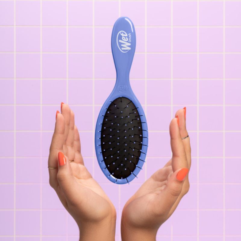 WetBrush Custom Care Detangler for Fine Hair Purple