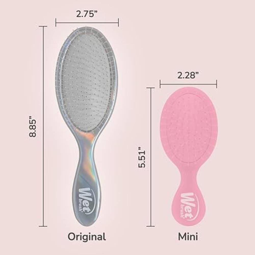 WetBrush Holographic Original Detangler Chrome