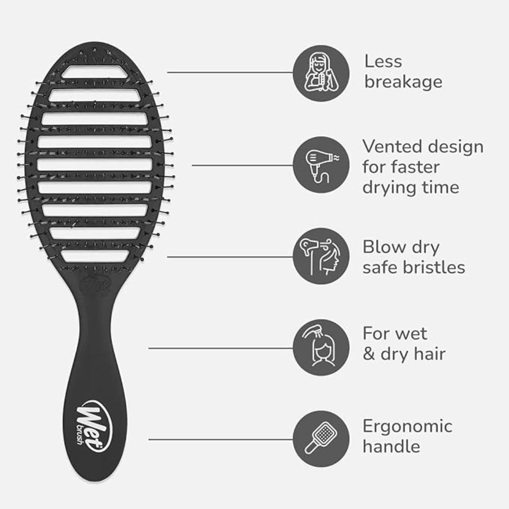 WetBrush Speed Dry Frost Black