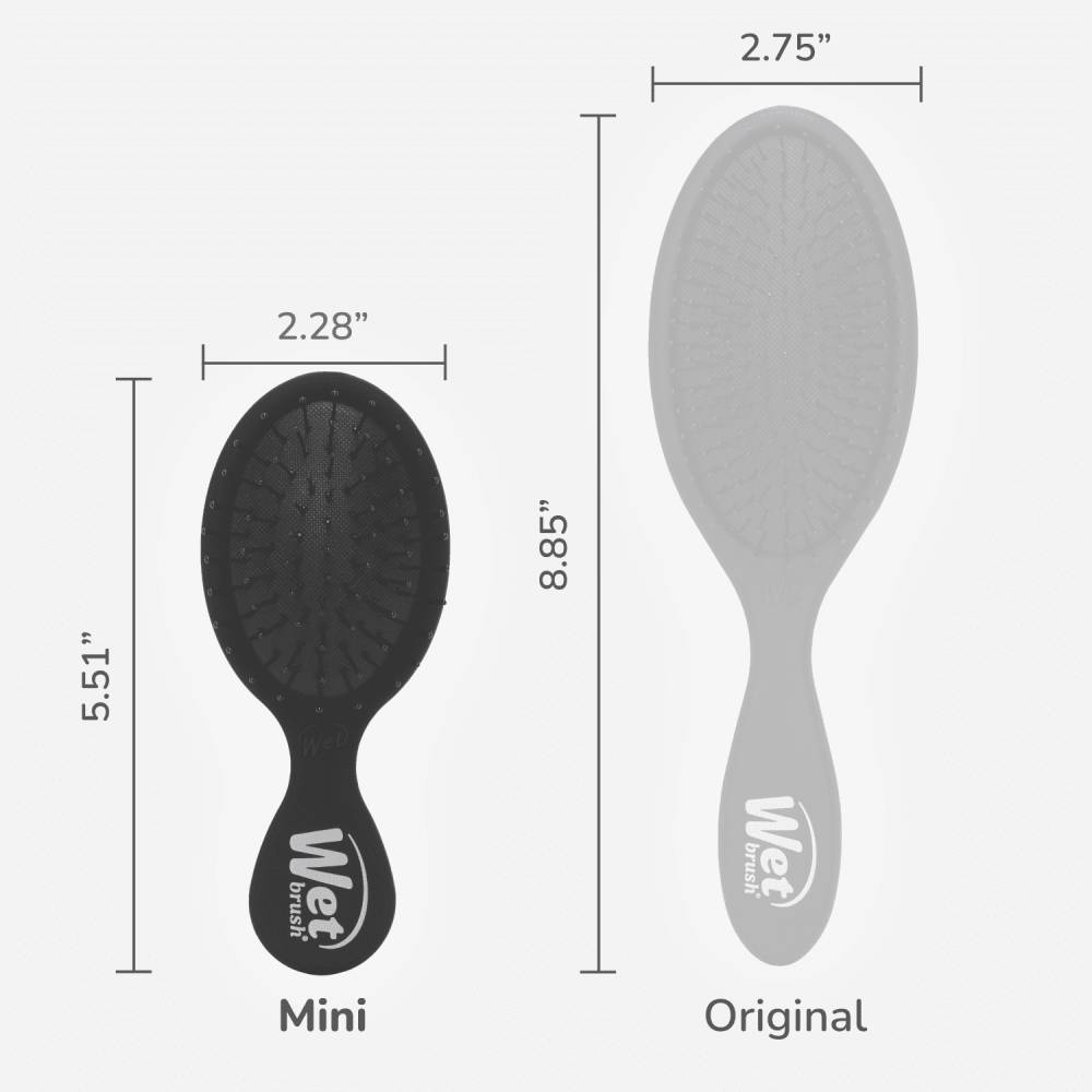 WetBrush Mini Detangler Frost Black