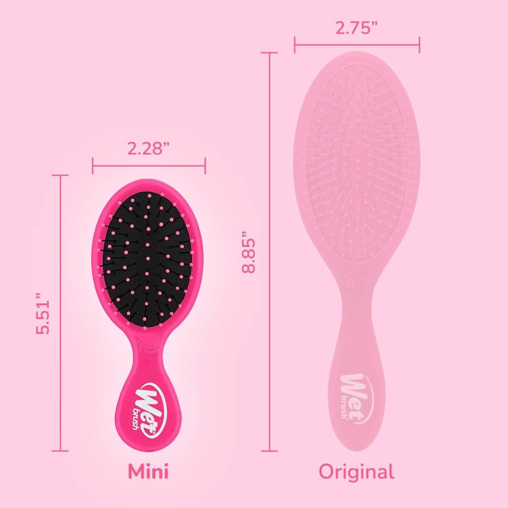 WetBrush Mini Detangler Frost Pink