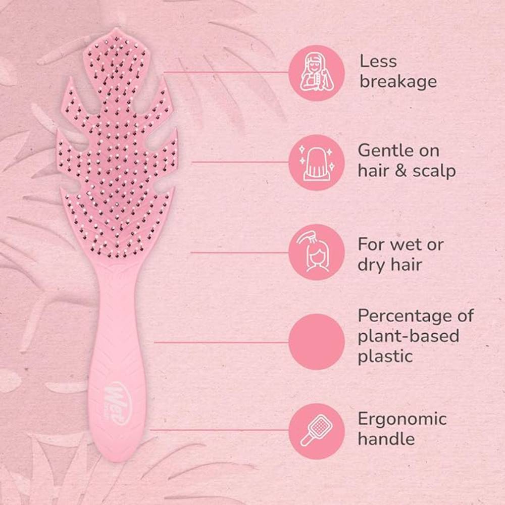 WetBrush Go Green Detangler Pink