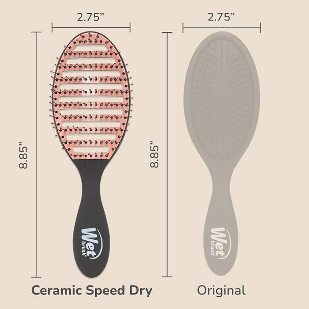 WetBrush Speed Dry Brush Ceramic Black