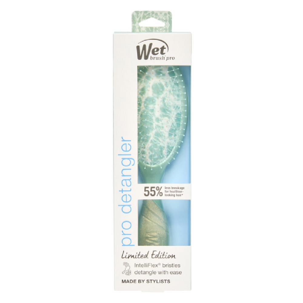 WetBrush Pro Detangler Brush Pearlescent Aura Sage
