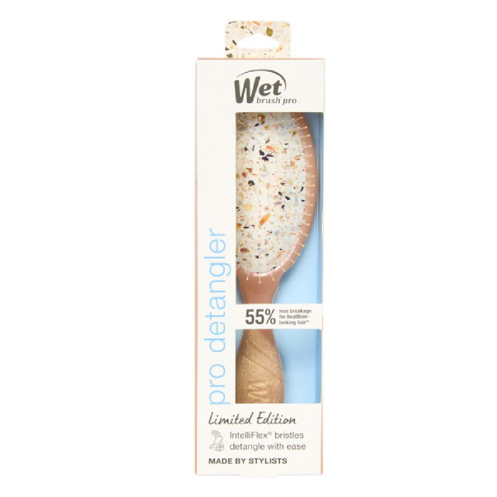 WetBrush Pro Detangler Brush Pearlescent Aura Champagne