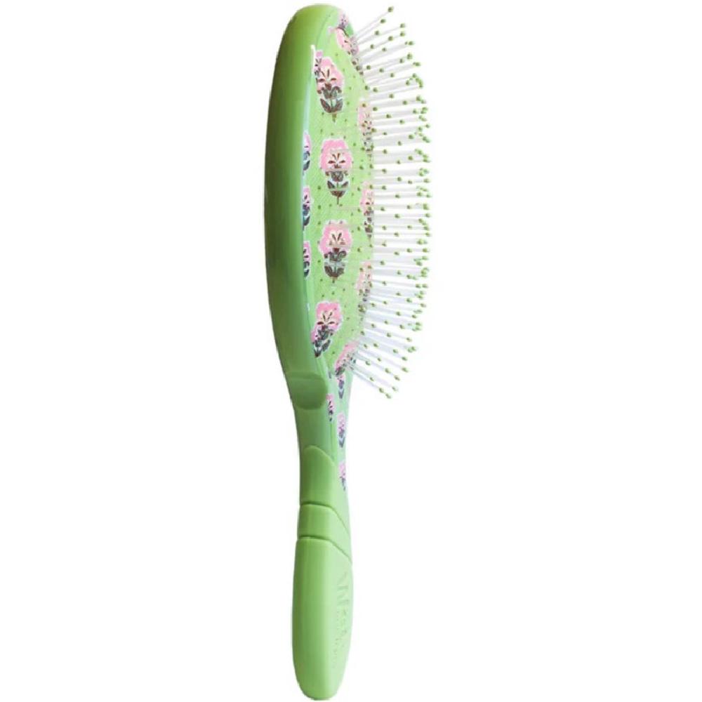 WetBrush Pro Detangler Brush Petal Perfection Green Garden